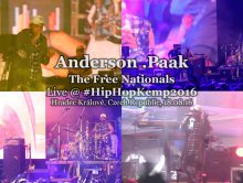Anderson .Paak & The Free Nationals • live @ Hip Hop Kemp 2016