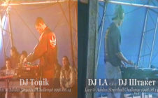 DJ Tonik + DJ LA a.k.a. DJ Штакет • Live @ Adidas Streetball Challenge 1998.08.14